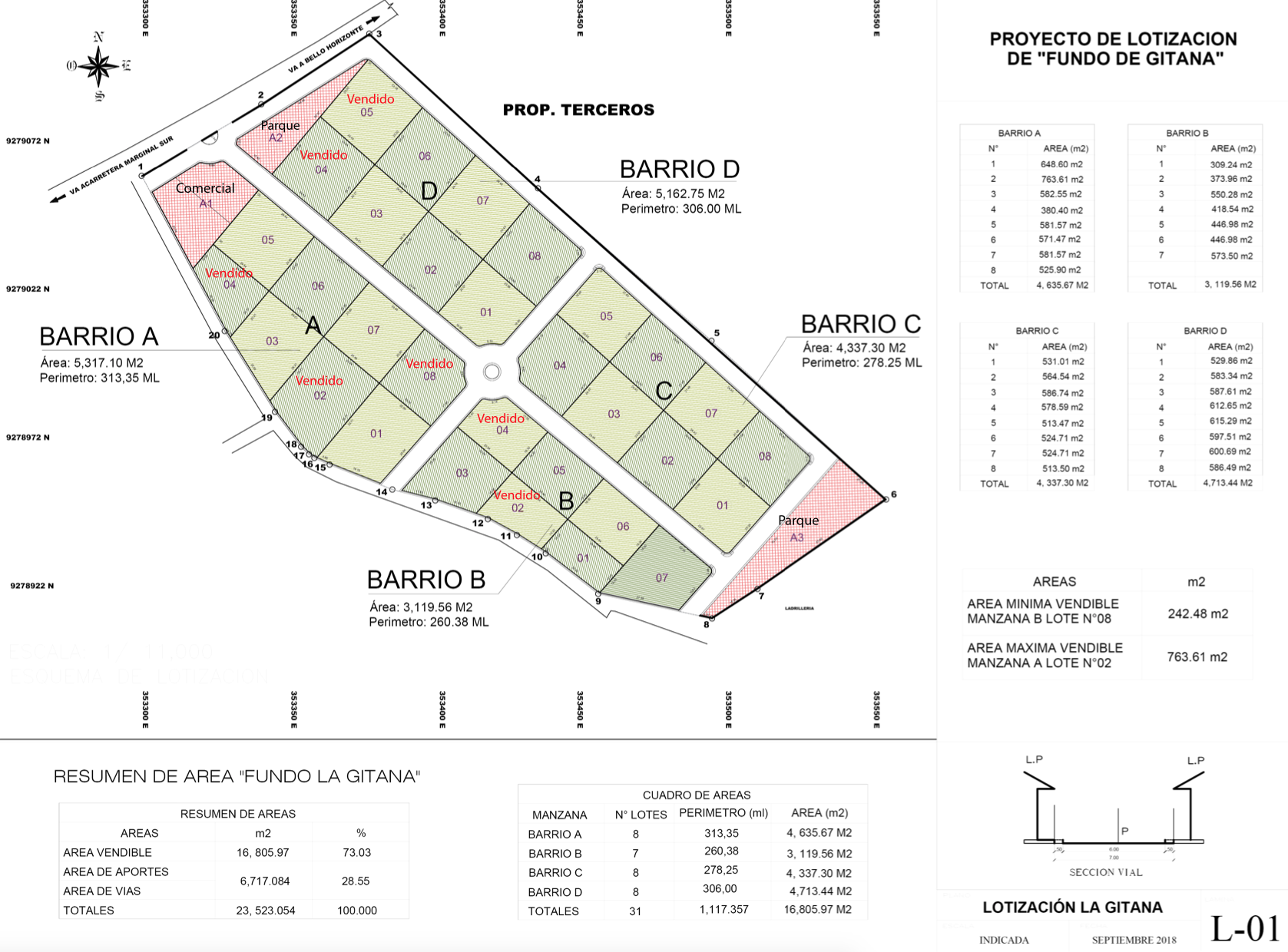 Ver plano de La Gitana Casa Club